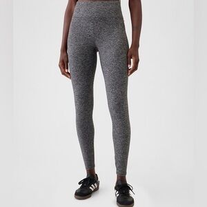 GAP Fit Studio Sky High Full Length Leggings Leggings Charcoal Gray Sz Small